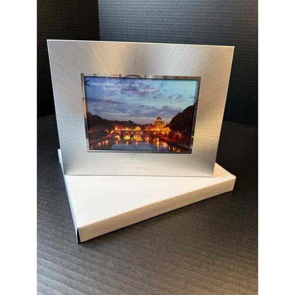 Adventures by Disney Insiders Silvertone Picture 5x7 Frame - Picture 2 of 9